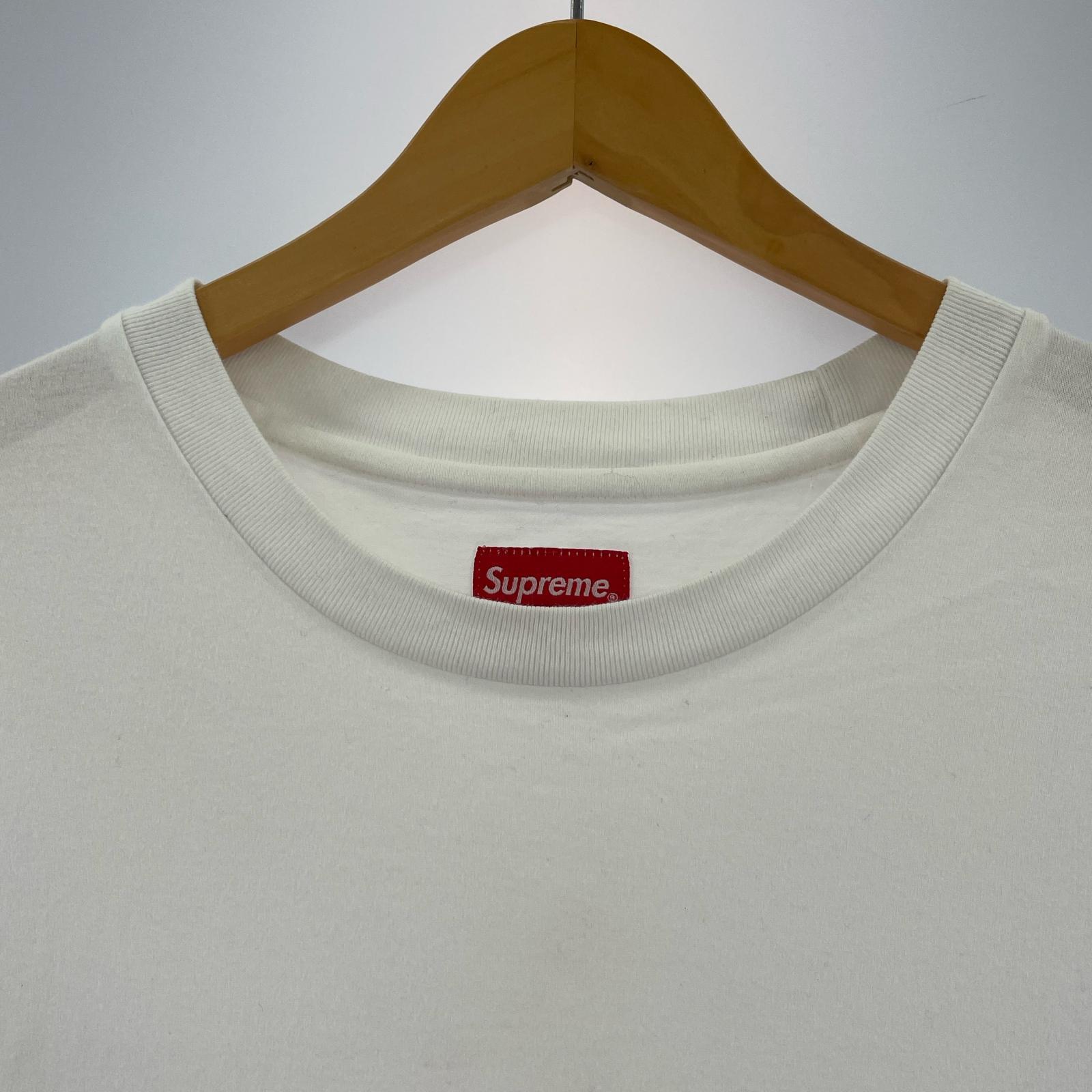 半袖Tシャツ 22SS Beaded Logo S/S Top 白 XL ホワイト