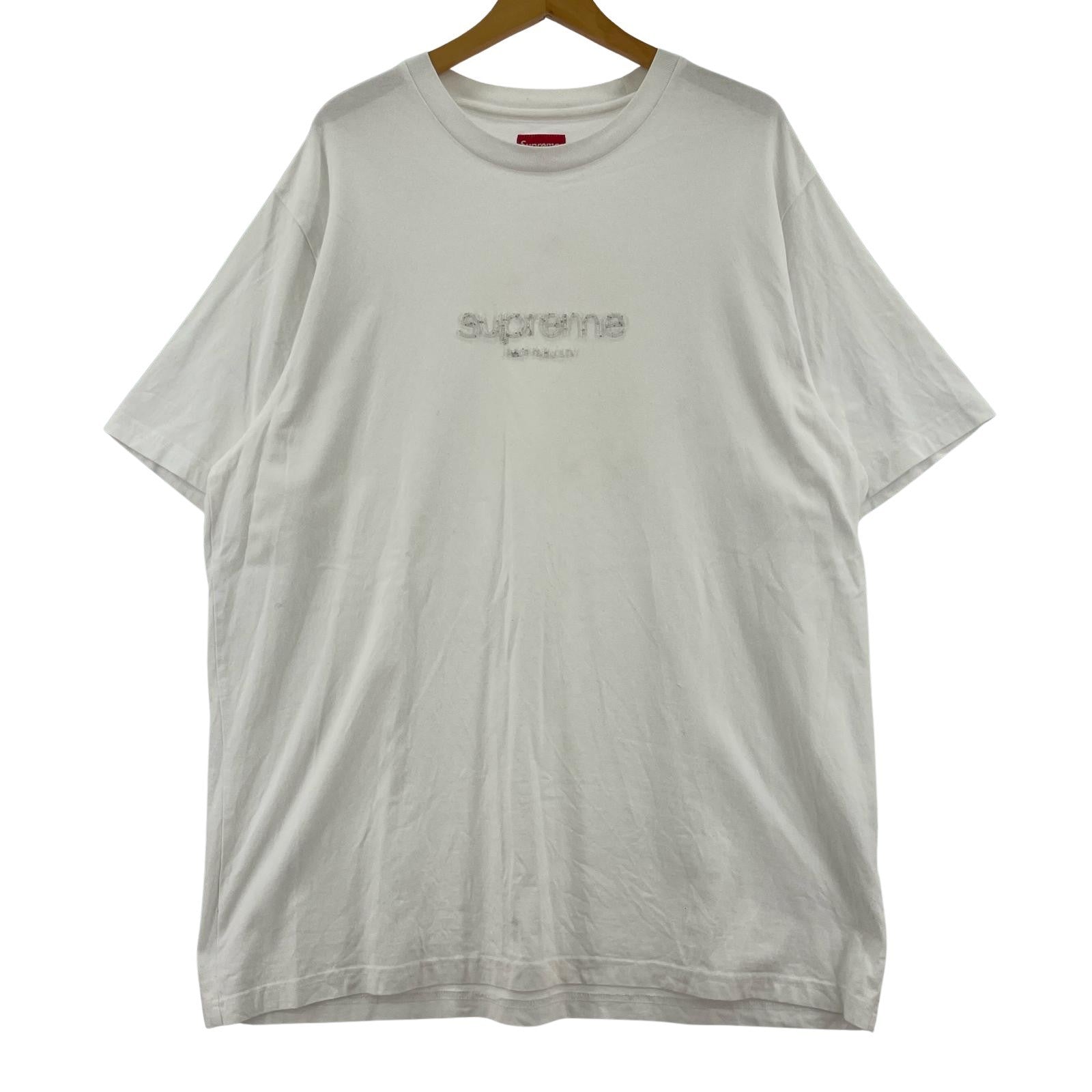 半袖Tシャツ 22SS Beaded Logo S/S Top 白 XL ホワイト