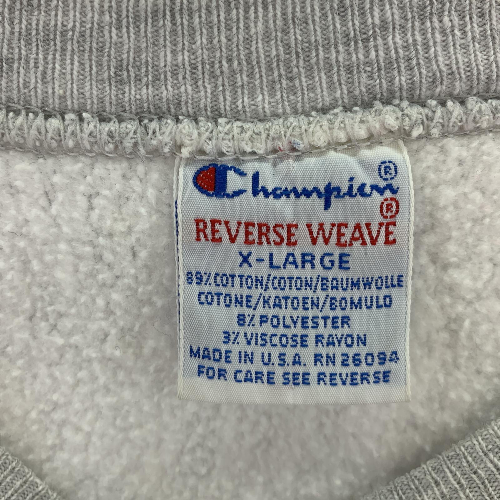 スウェット Champion スウェット・トレーナー グレー