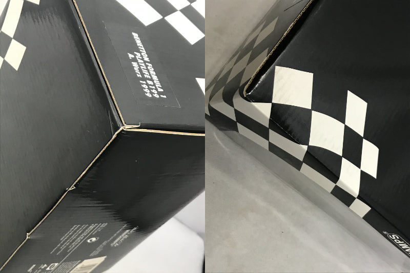 ミニチャンプス 1/18 ベネトン プレイライフ B199 A.ヴルツ スケールカー