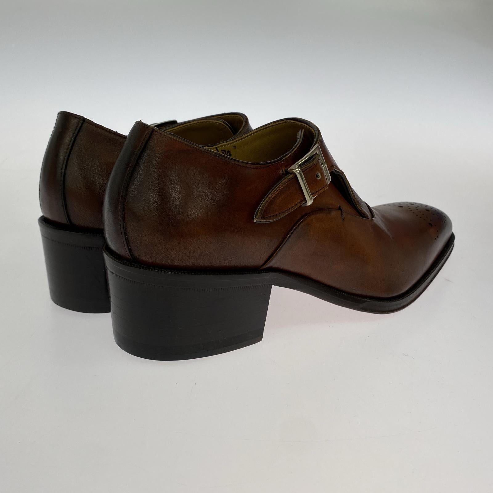 シューズ BEN.TER IT SHOES/モンク/39/BRN