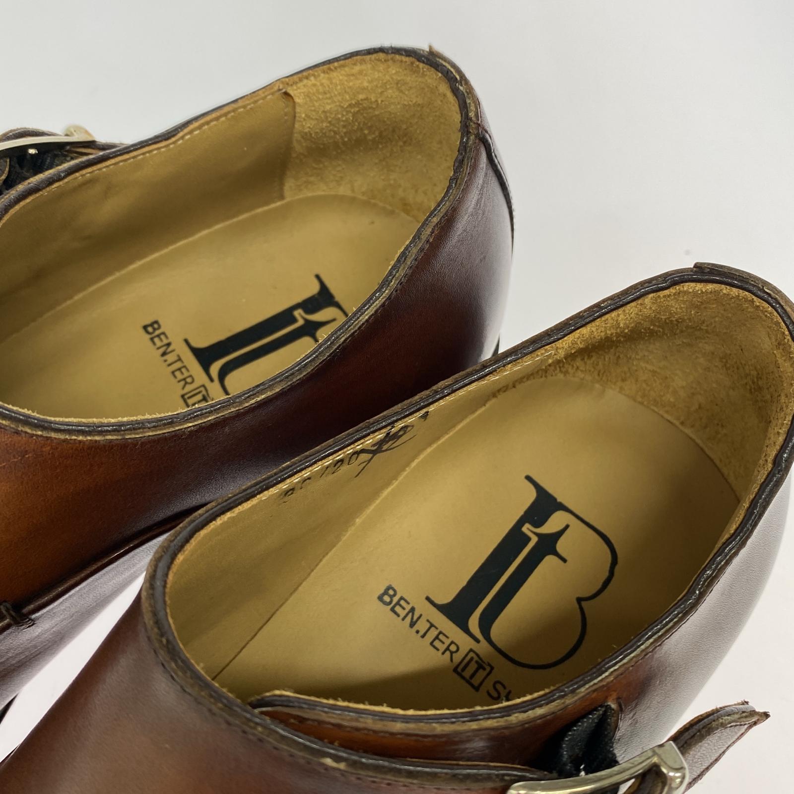 シューズ BEN.TER IT SHOES/モンク/39/BRN
