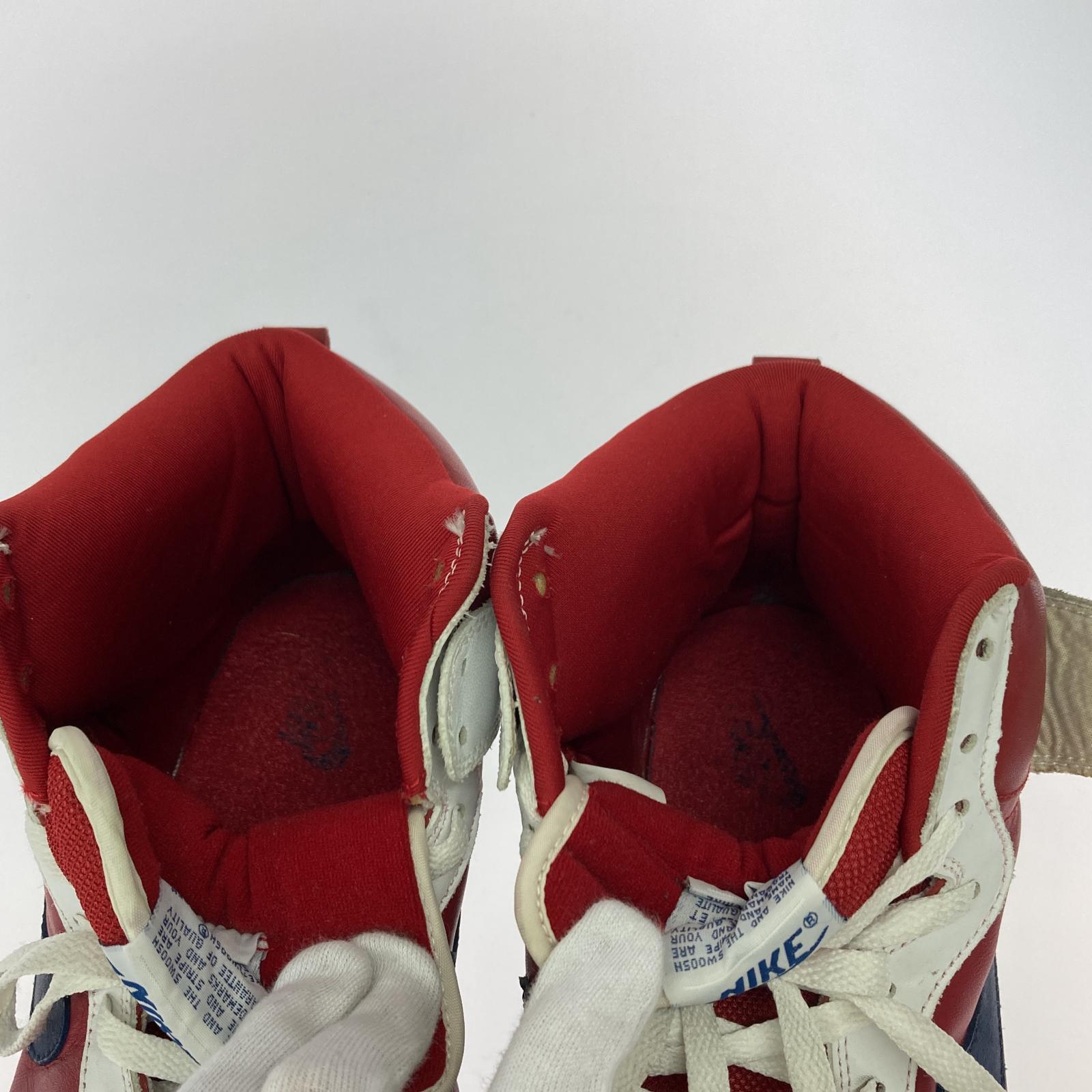 スニーカー DUNK HI RED/BLU 305287-141 30cm (US12 UK11 1/2 EU50)