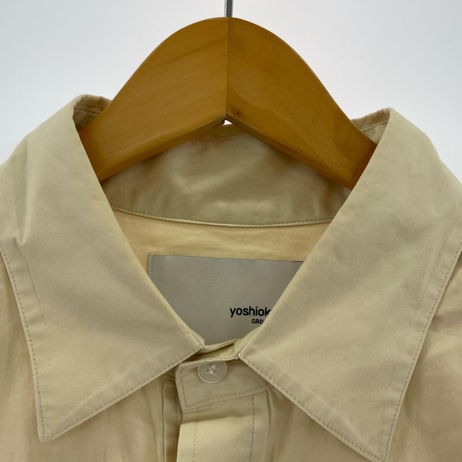 長袖シャツ YKS18201 バックプリント サイズ3 ベージュ ベージュ