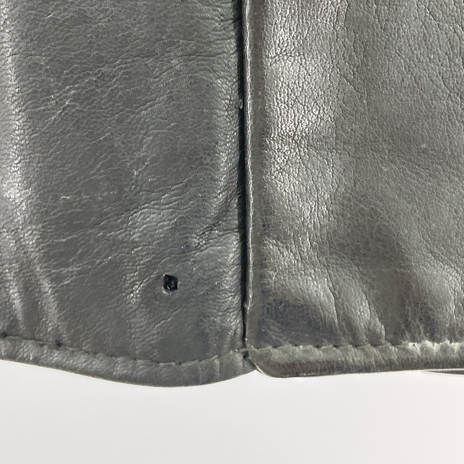 長袖シャツ western by schott レザー USA製 (M) M ブラック