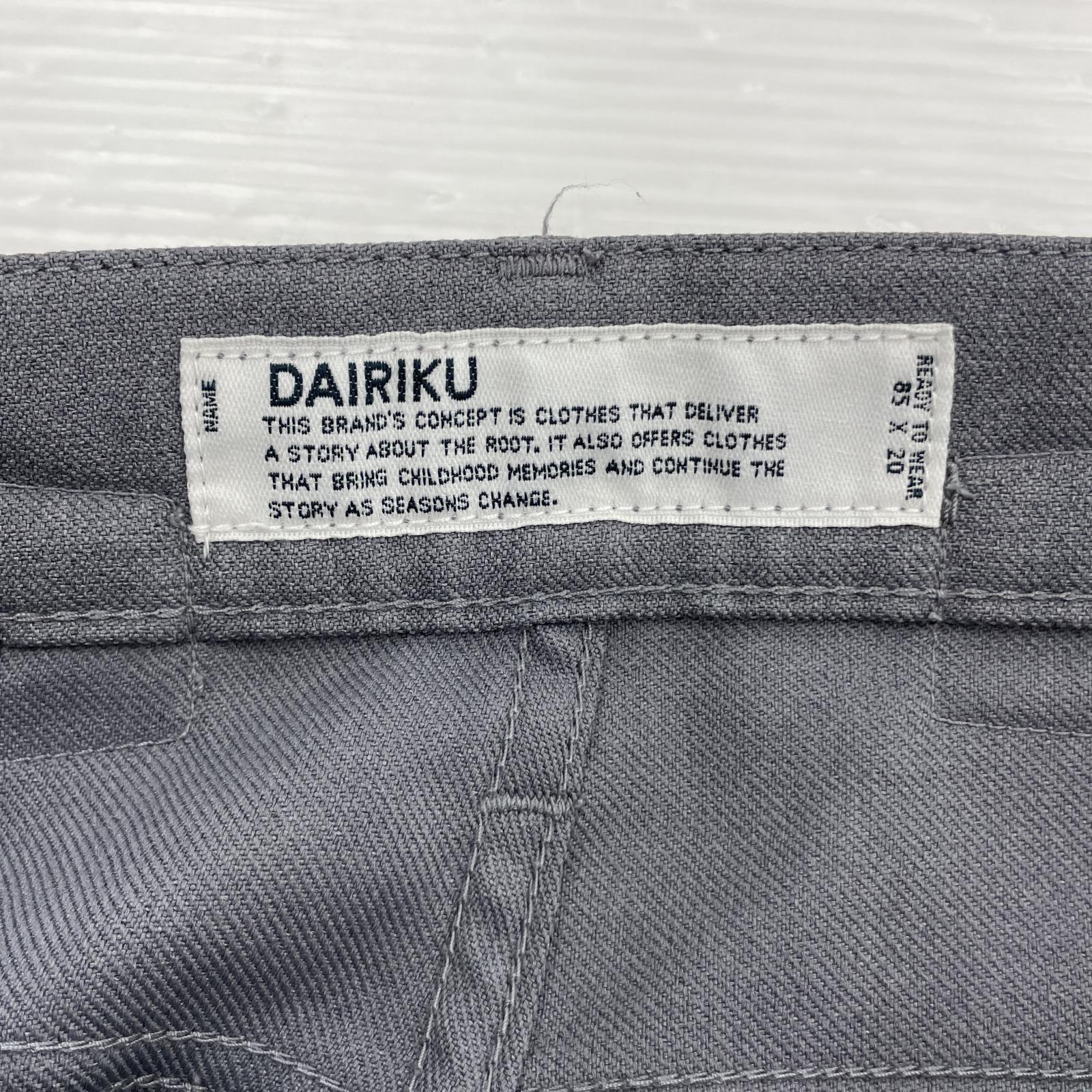 パンツ 21SS Slim Flasher Pressed Pants 21SS-B-9 27 グレー