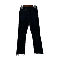 パンツ mother insider crop step fray ブラック タイト 27 ブラック