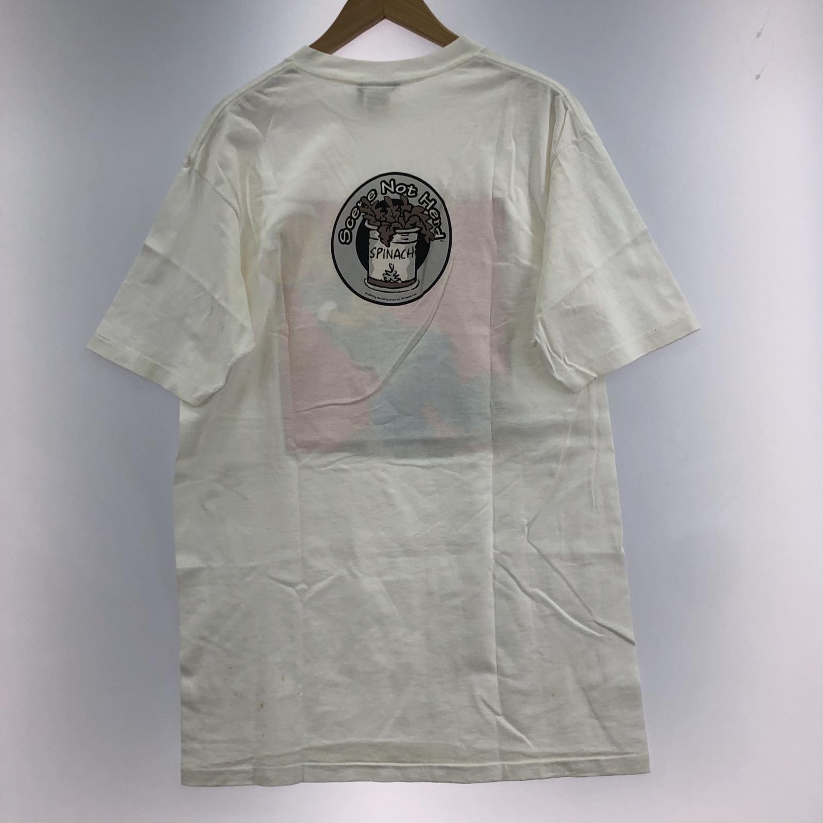 半袖Tシャツ 90s Scene Not Herd POPEYE Tシャツ L ホワイト