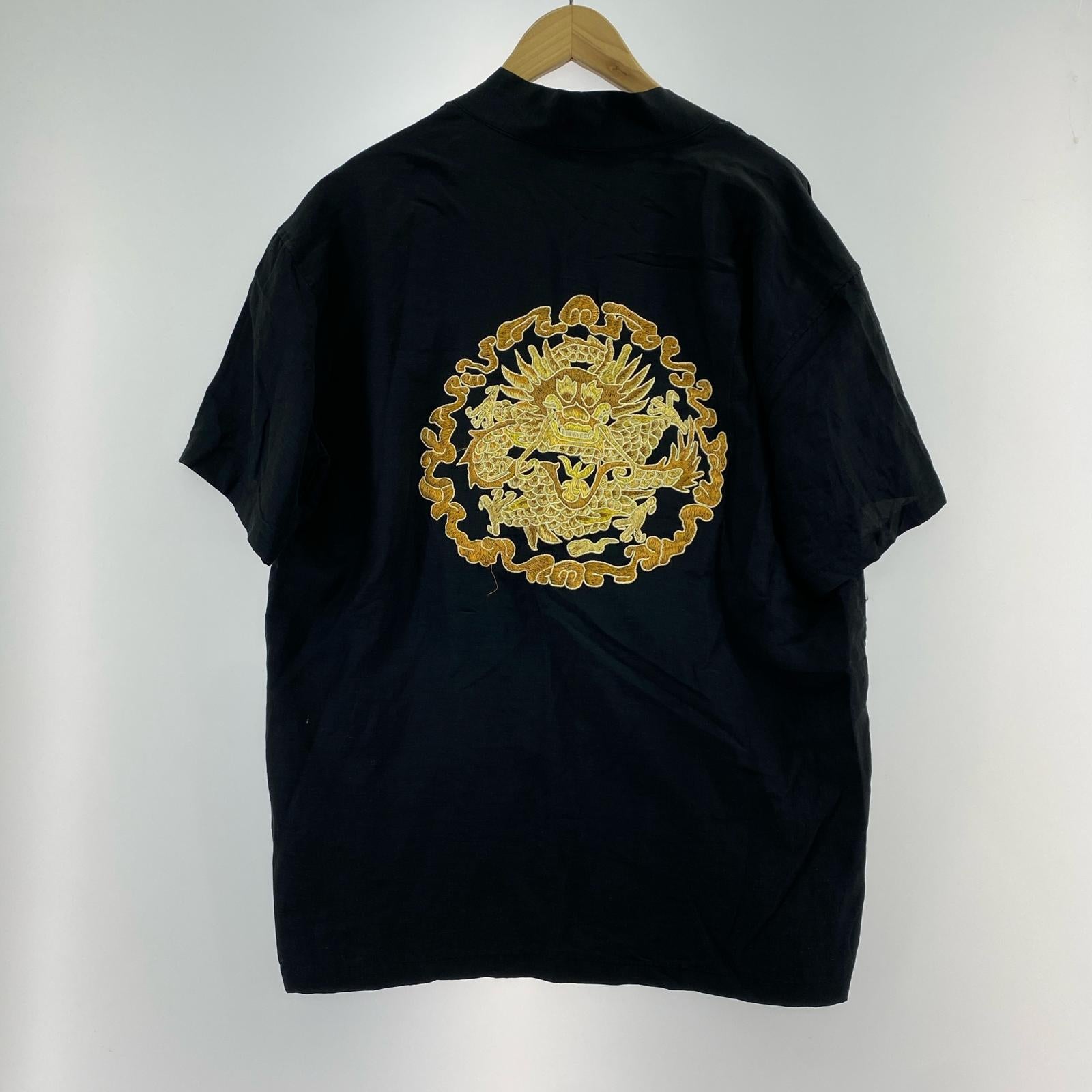 半袖シャツ S/Sシャツ/BLK/17SS L ブラック