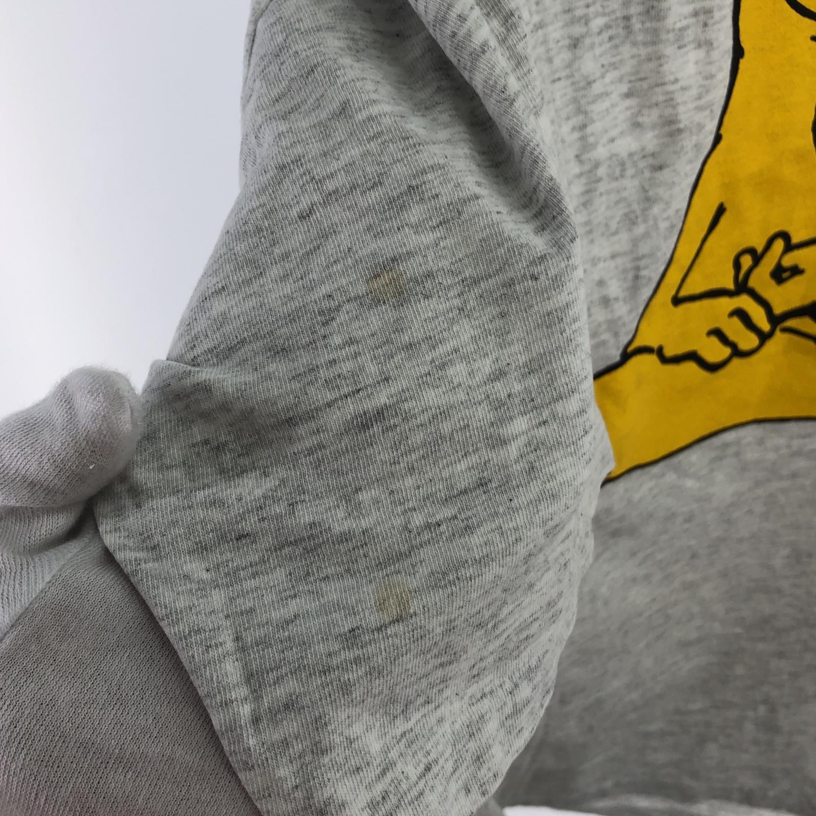 半袖Tシャツ 90s USA製 UC Santa Cruz Banana Slugs Tee L グレー