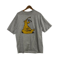 半袖Tシャツ 90s USA製 UC Santa Cruz Banana Slugs Tee L グレー