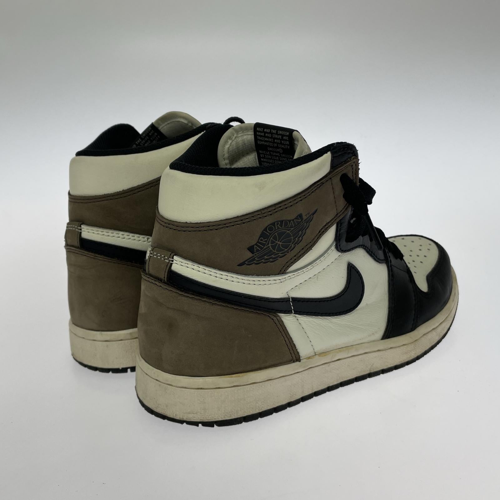 スニーカー AJ1 High OG Sail/Dark Mocha/Black 25.5cm (US7 1/2 UK7 EU41) ブラック