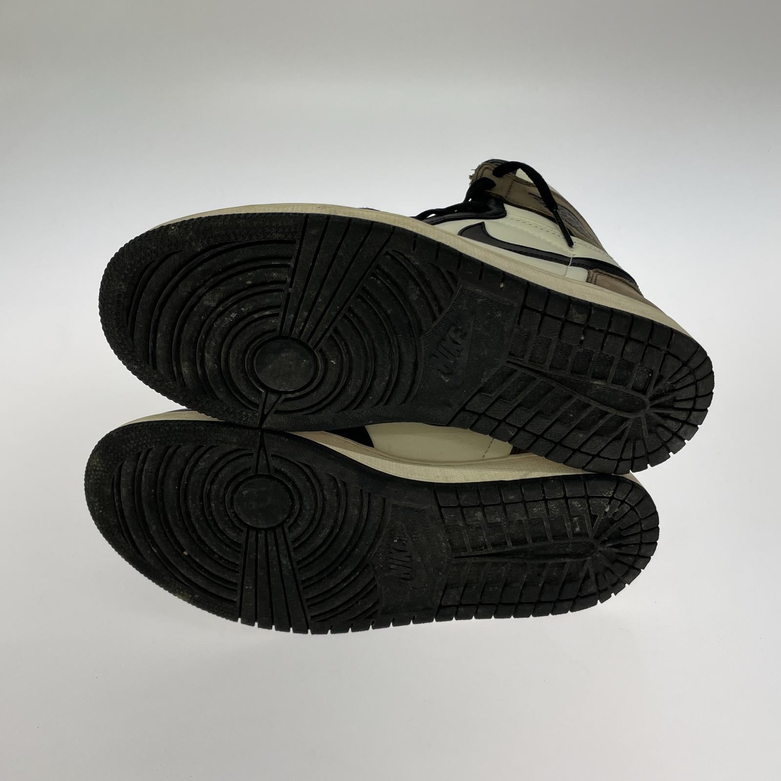 スニーカー AJ1 High OG Sail/Dark Mocha/Black 25.5cm (US7 1/2 UK7 EU41) ブラック