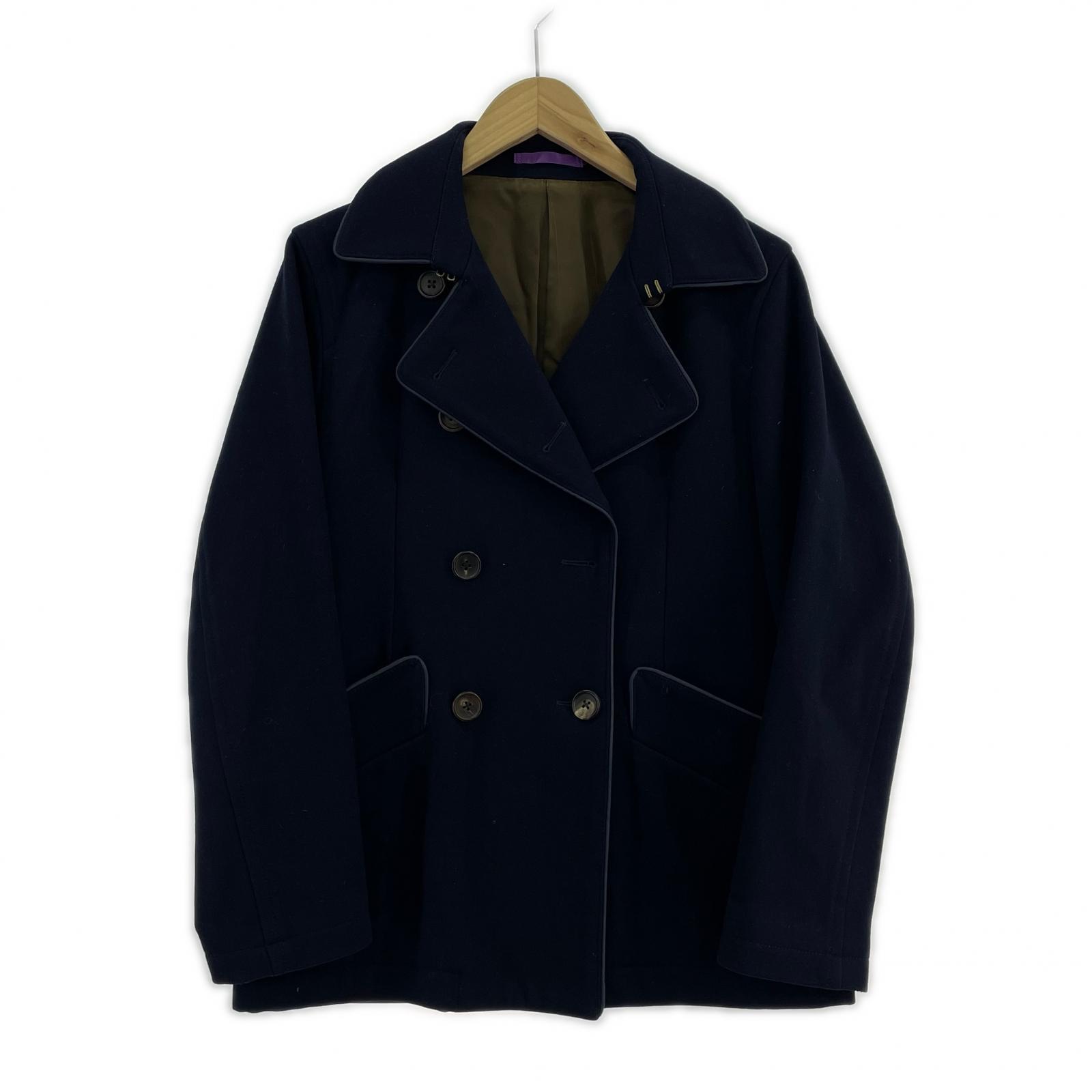 ジャケット Paul Smith COLLECTION ウールPコート PC-KS-55491 紺 (S) S ネイビー