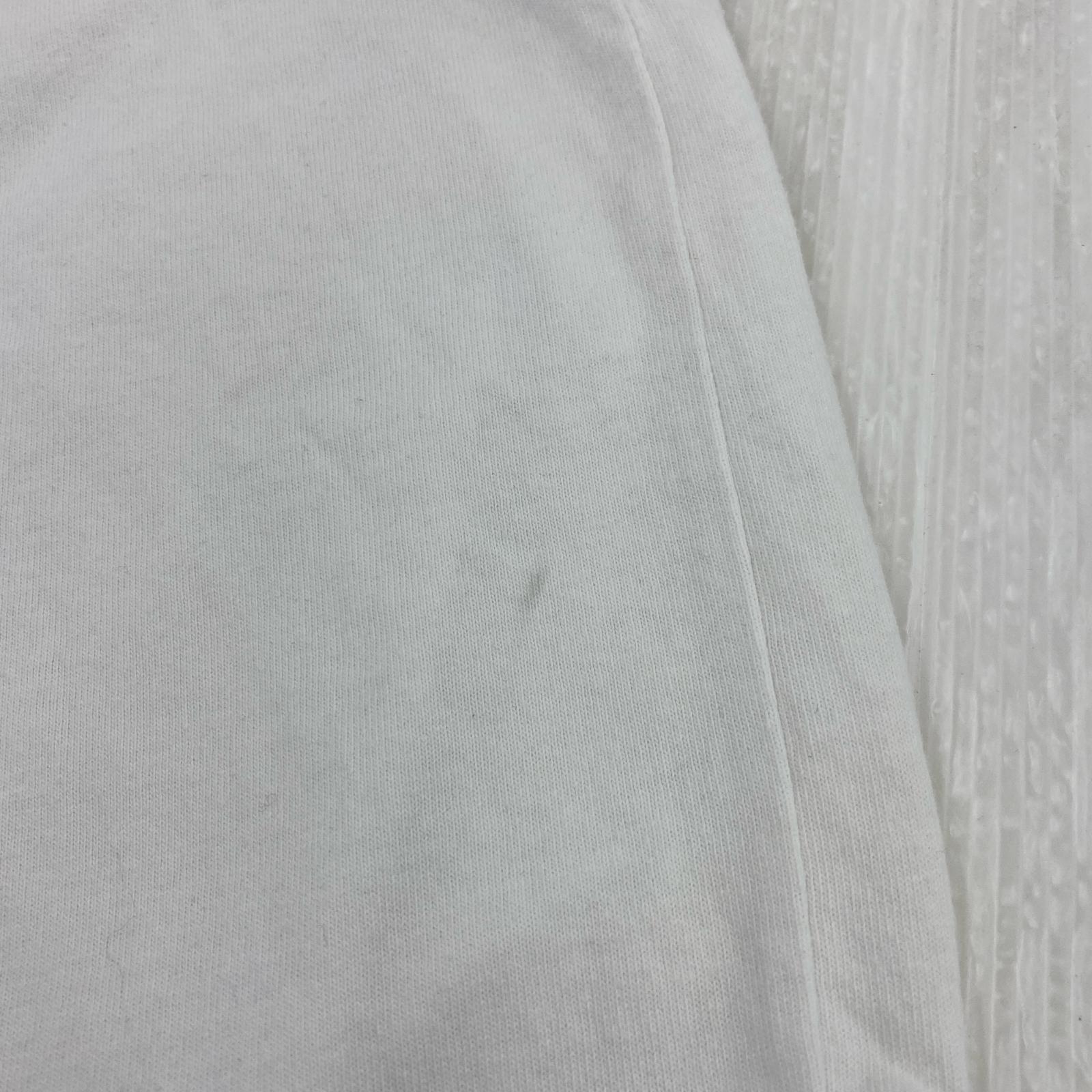 半袖Tシャツ VIBTEX 刺繍 クルーネックTee L ホワイト