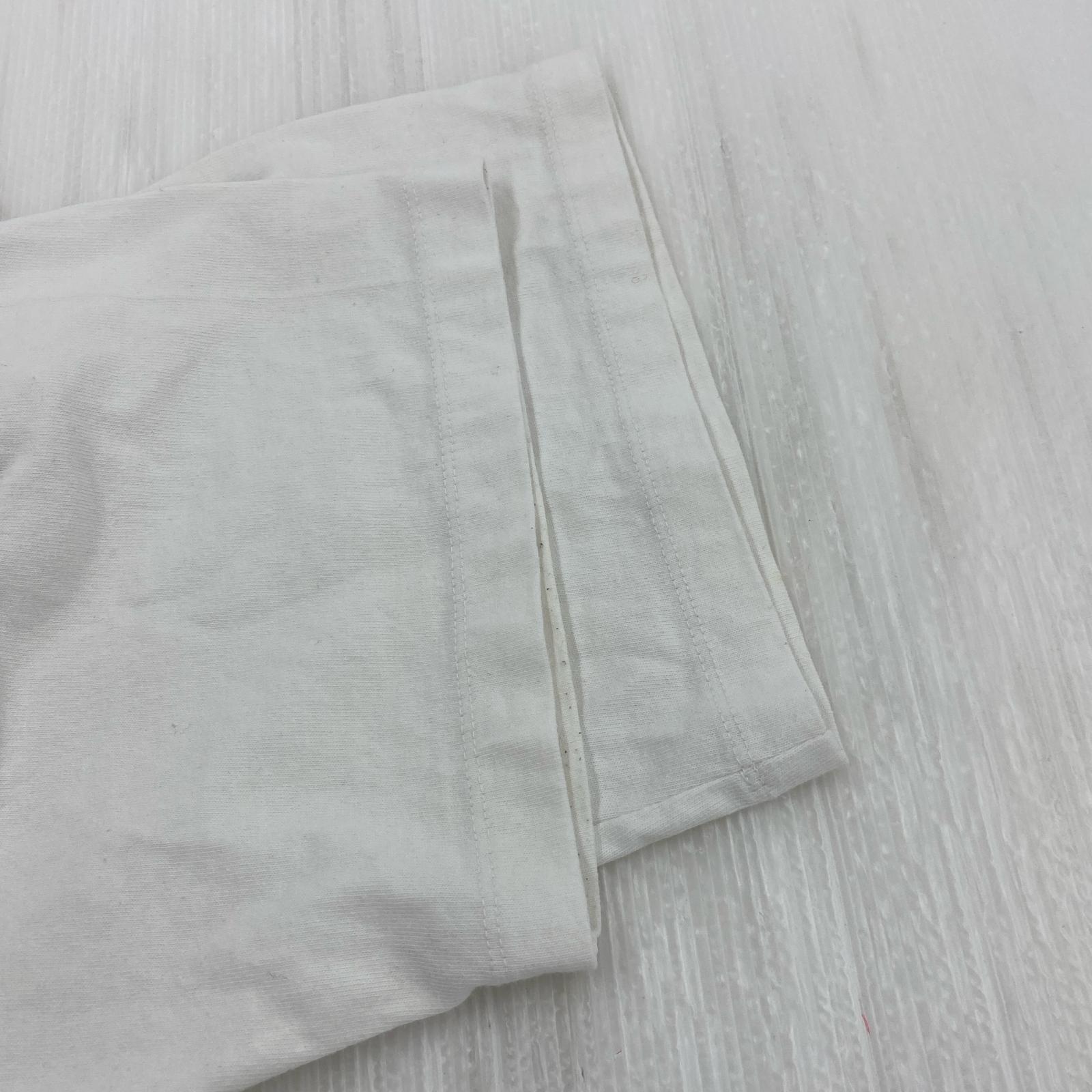 半袖Tシャツ VIBTEX 刺繍 クルーネックTee L ホワイト