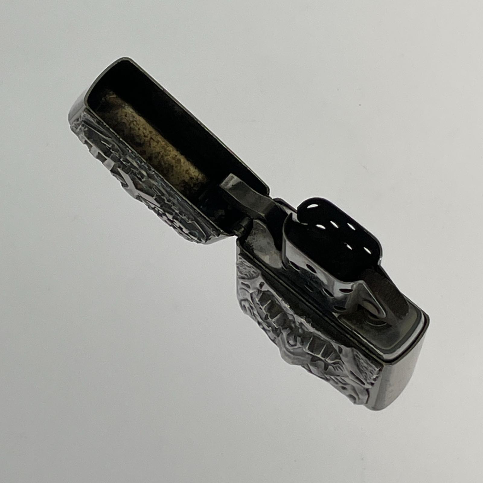 ライター 怒火山 ZIPPO シルバー