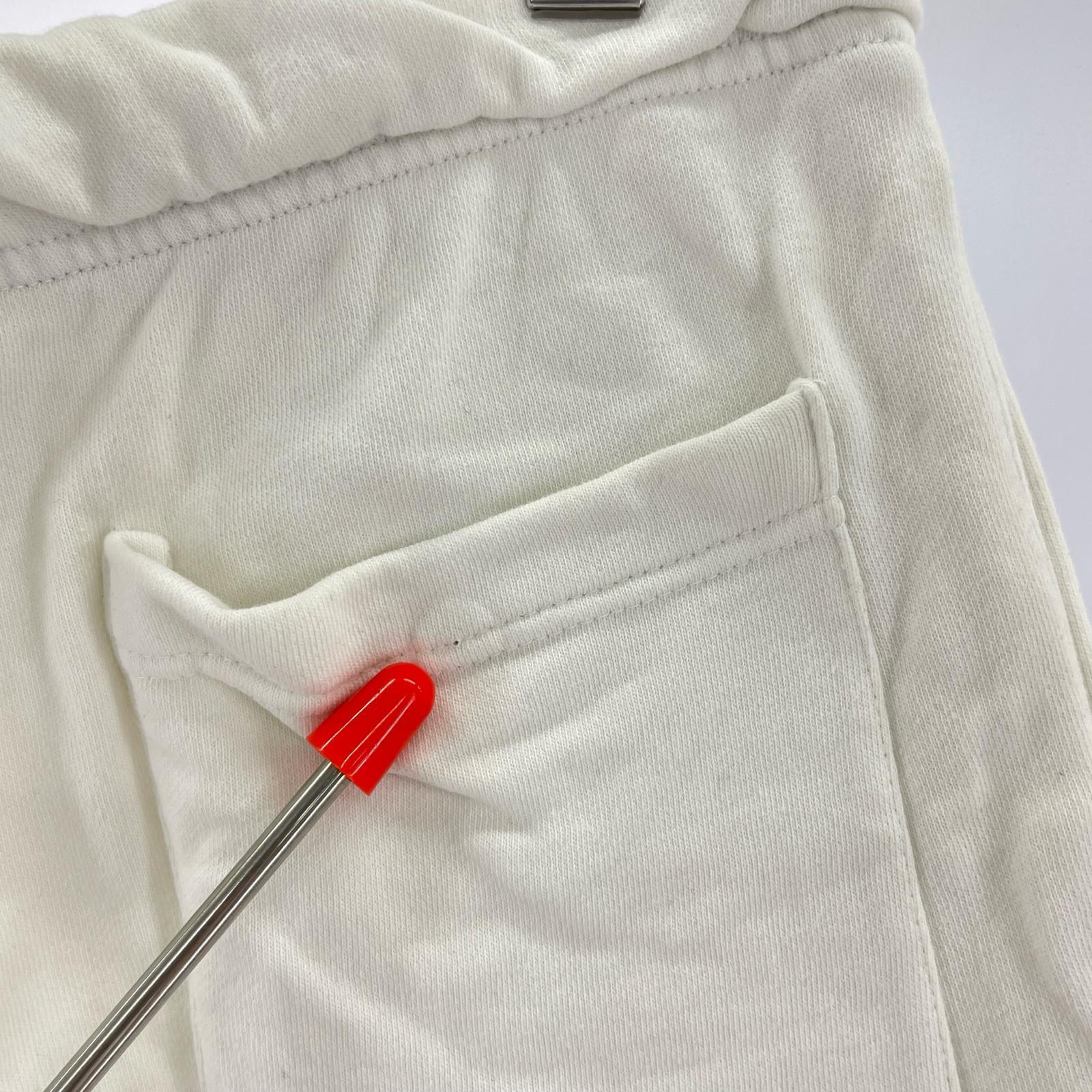 ショートパンツ 白 L L ホワイト
