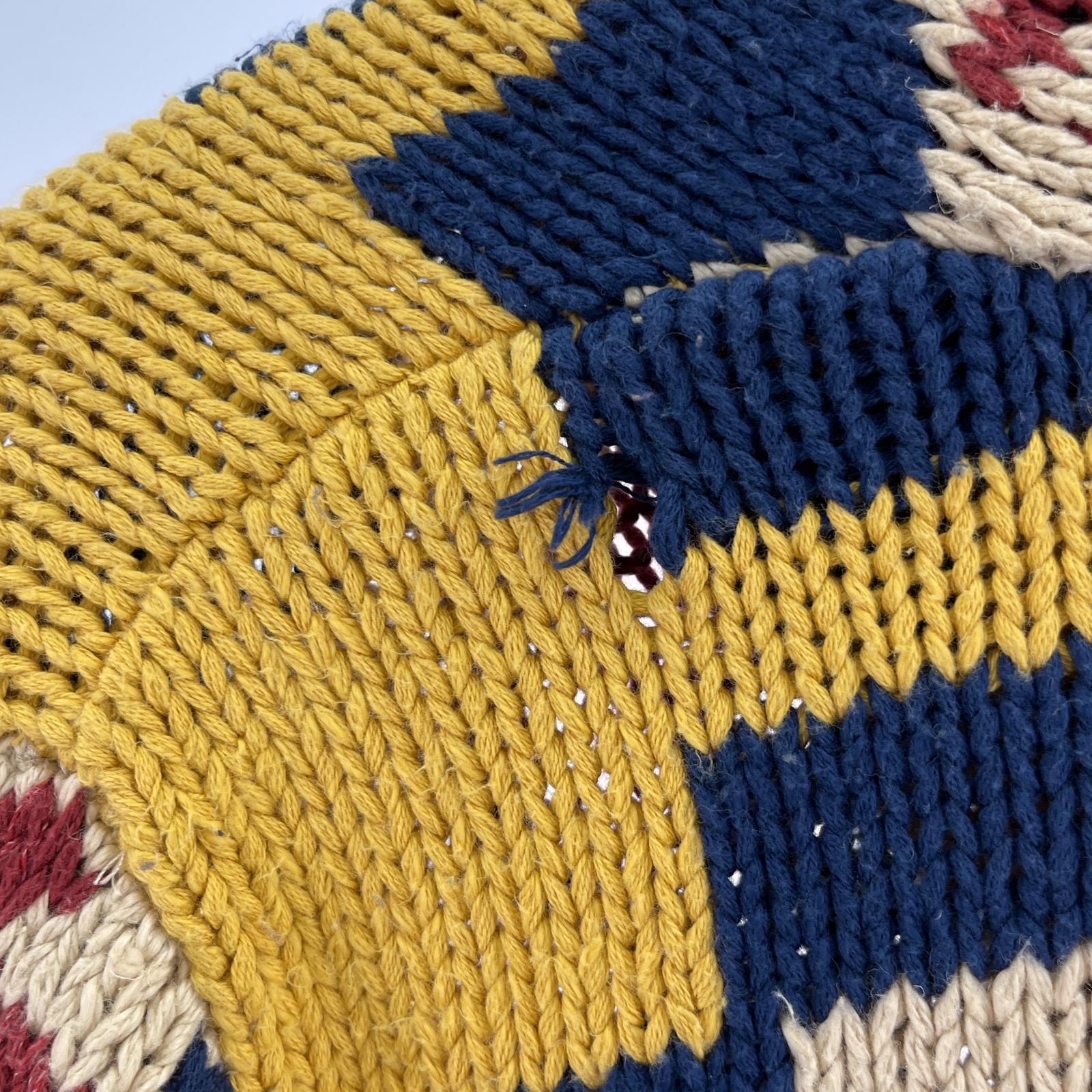 カーディガン ネイティブ柄 shawl collar cardigan