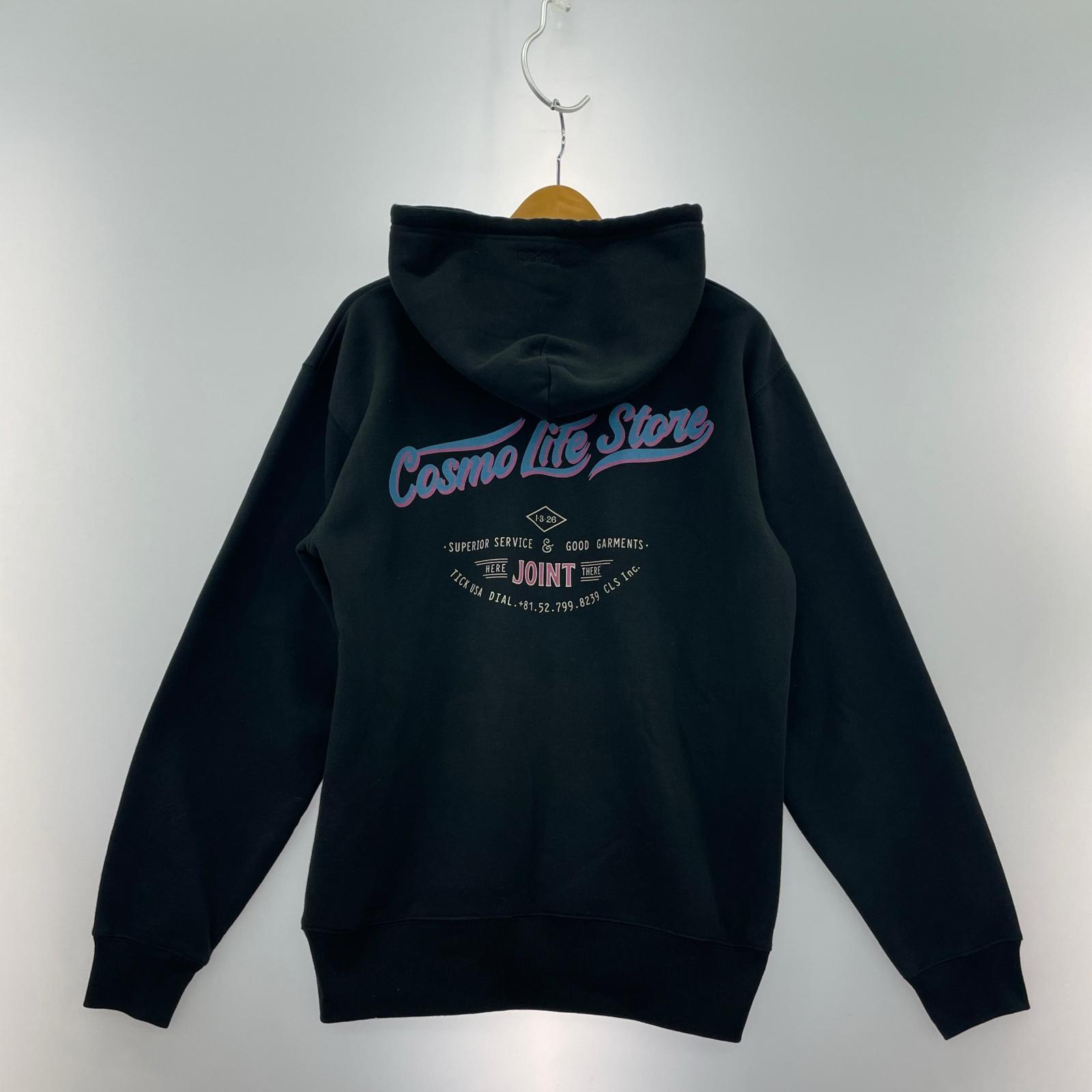 パーカー cls.inc motel 黒 M ブラック