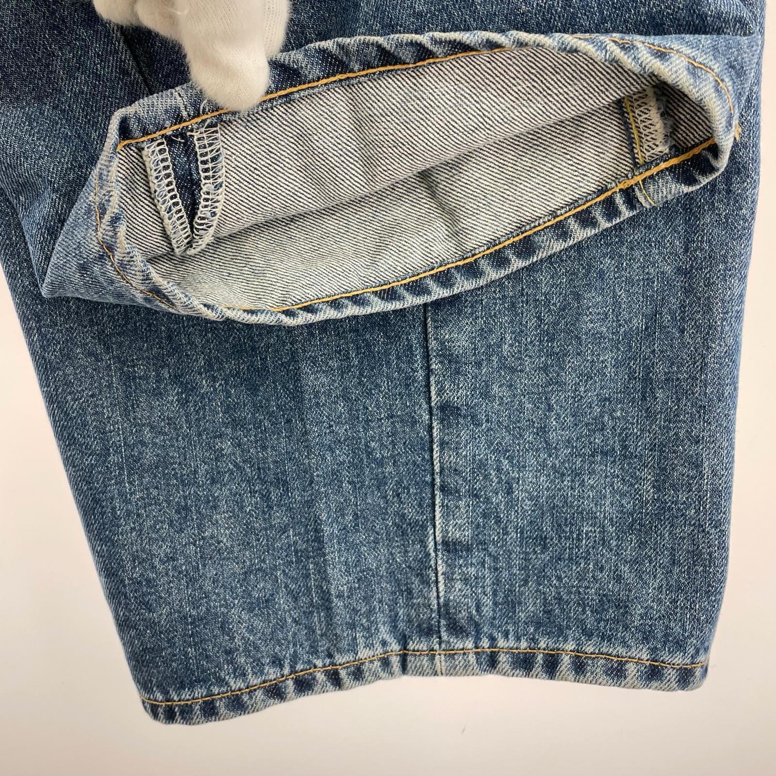 デニムパンツ NEON SIGN CHICANO DENIM SLACKS デニムパンツ 46 ブルー 46 ブルー