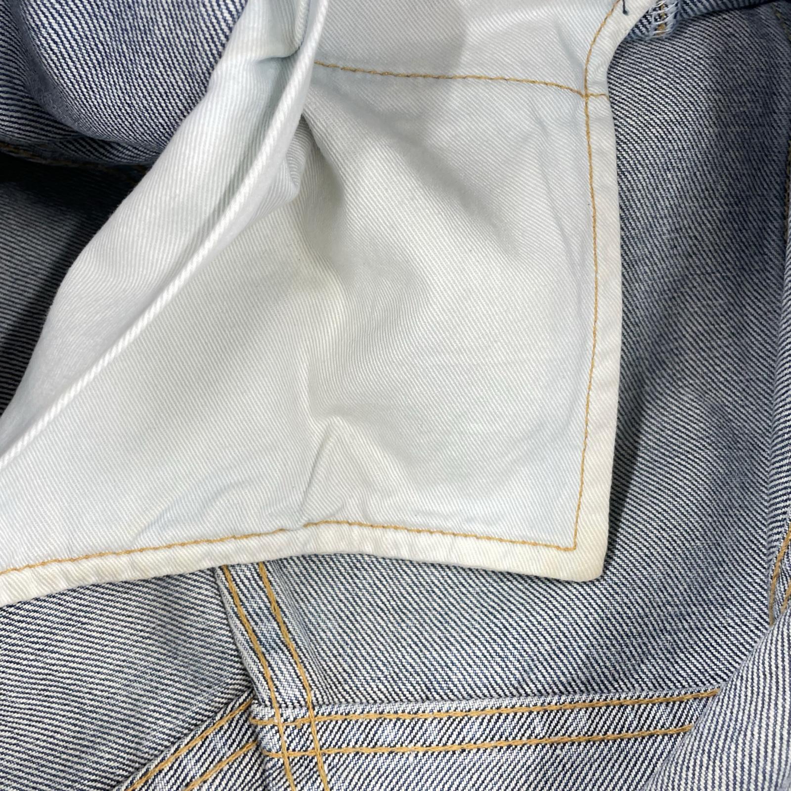 デニムパンツ NEON SIGN CHICANO DENIM SLACKS デニムパンツ 46 ブルー 46 ブルー