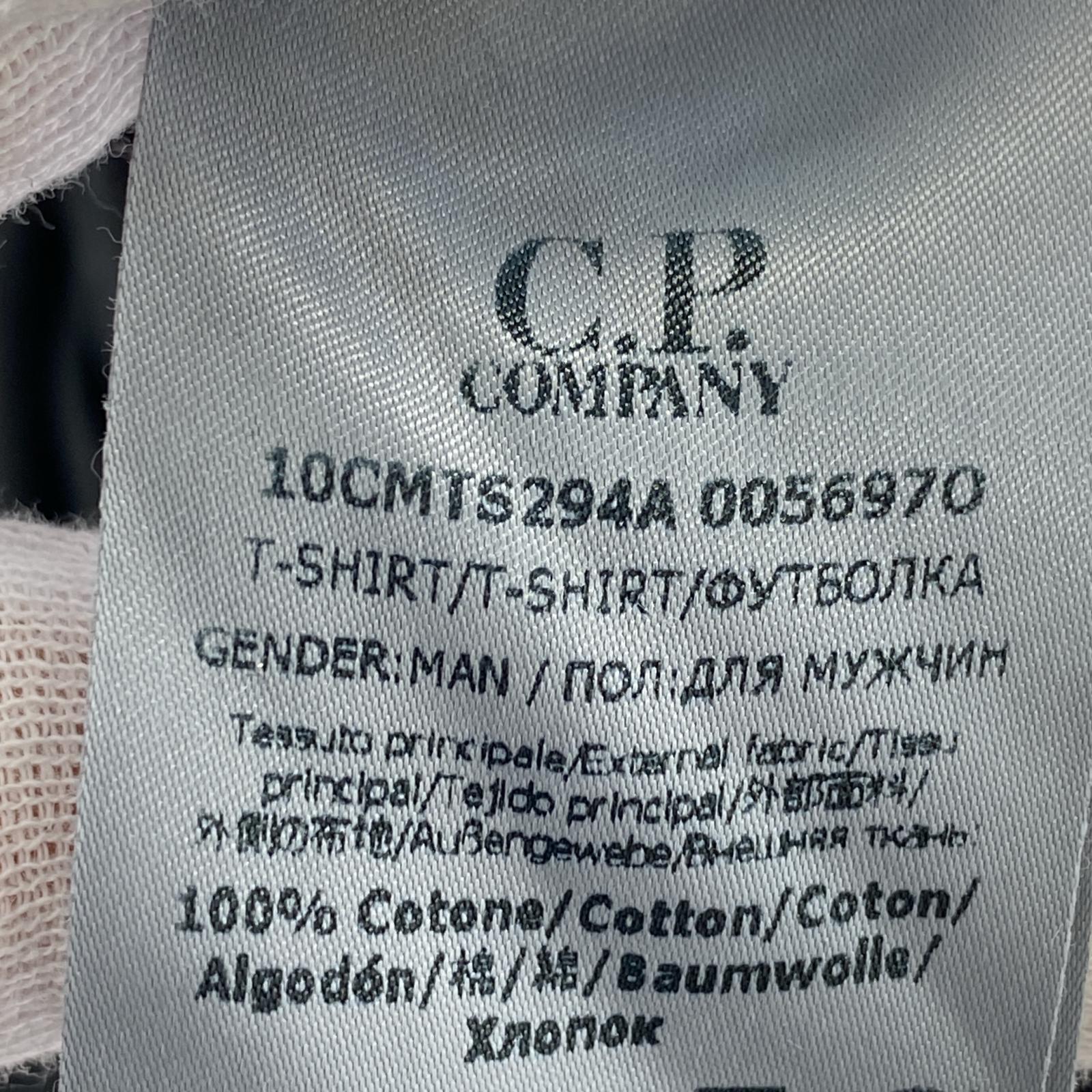 その他トップス C.P.Company Tシャツ ブラック L L ブラック