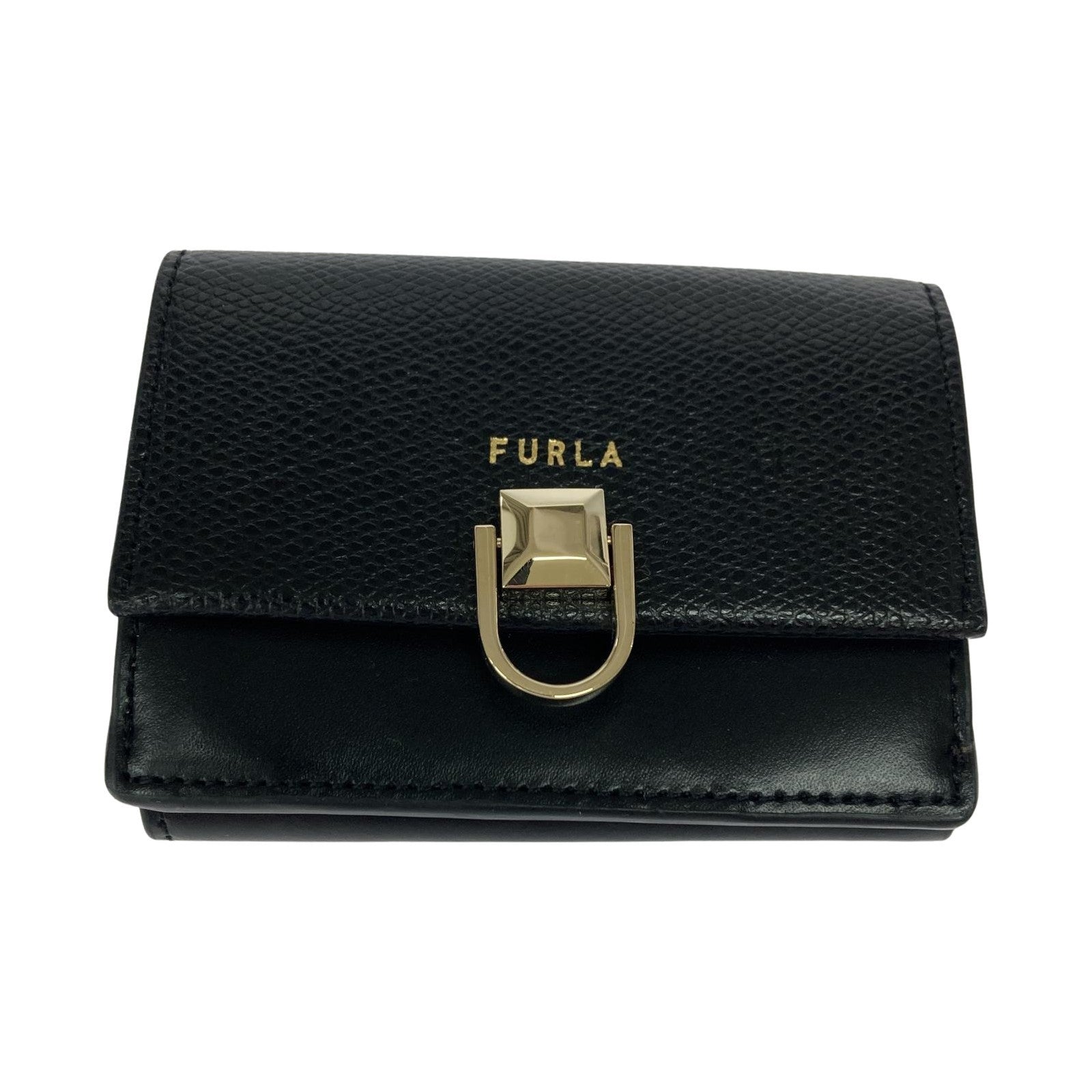 コンパクトウォレット FURLA コンパクトウォレット ミスミミ/三つ折り財布/BLK ブラック