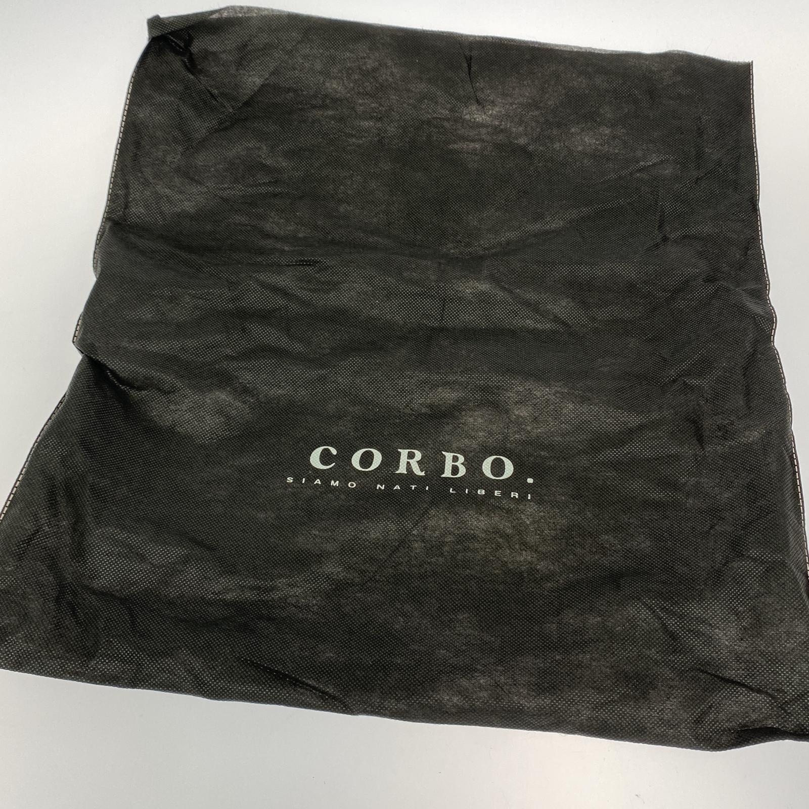 ボディバッグ CORBO レザー ブラック