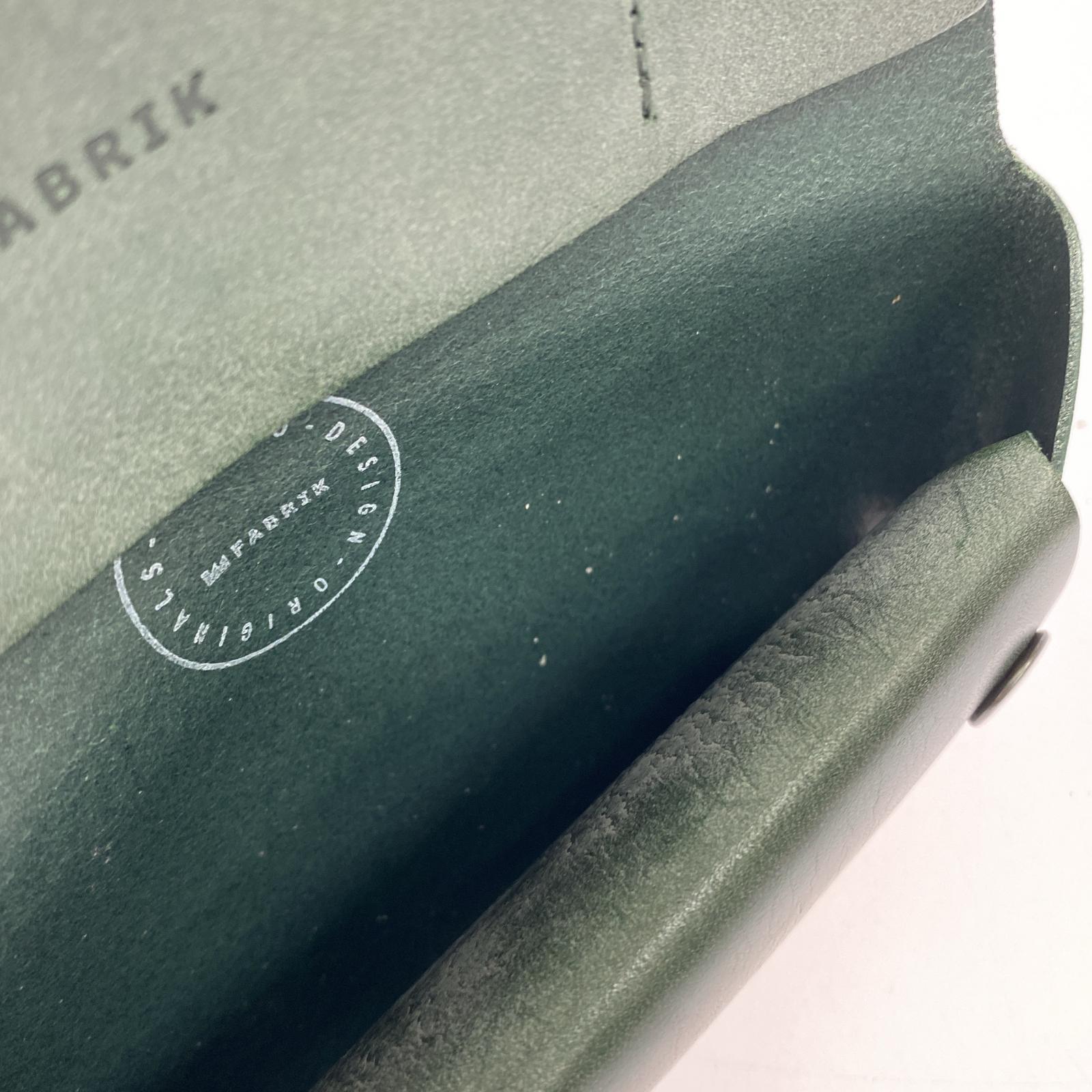 長財布 レザー GRN グリーン