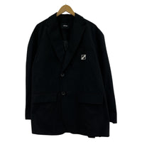 テーラードジャケット WE11DONE シングルテーラードジャケット BLK S S ブラック