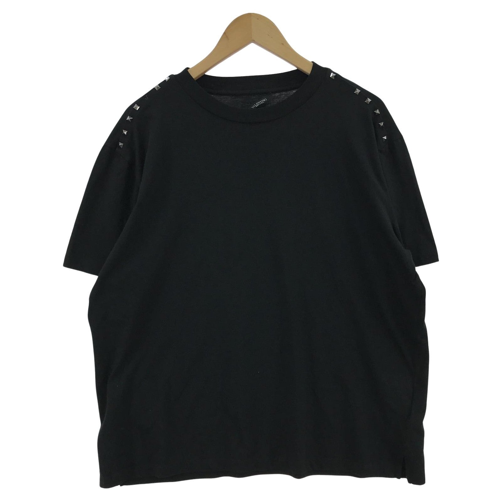 半袖Tシャツ UV3MG08X3LE ショルダースタッズ 黒 L ブラック