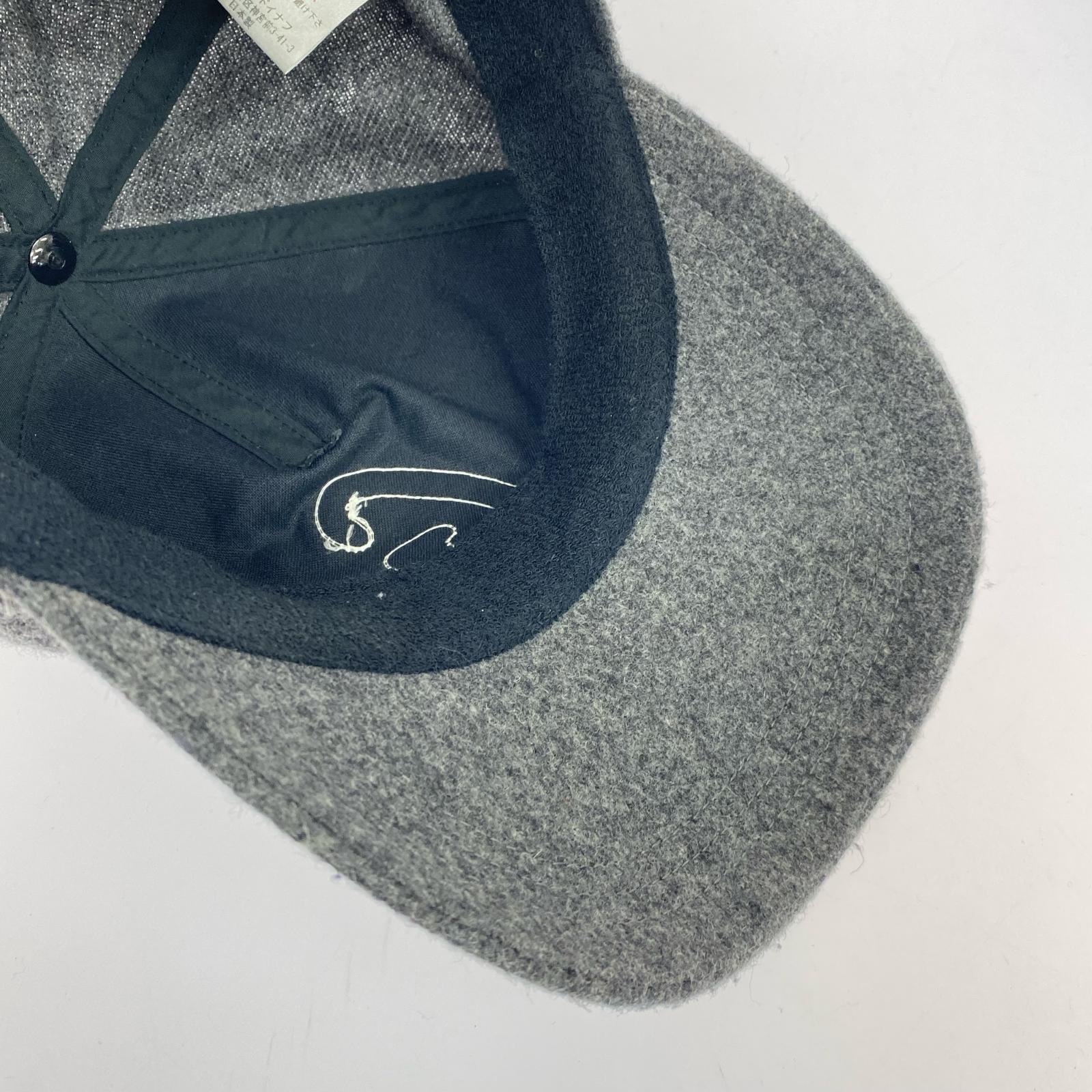 キャップ G FELT WOOL BOBCAP グレー