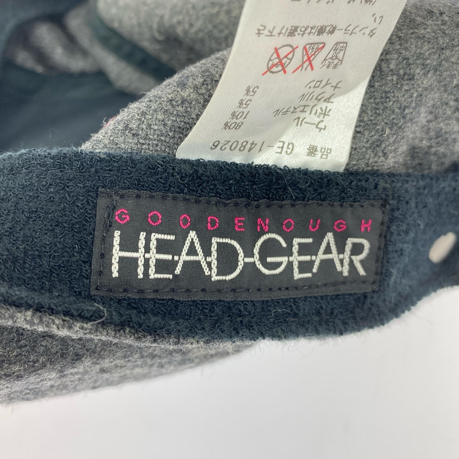 キャップ G FELT WOOL BOBCAP グレー
