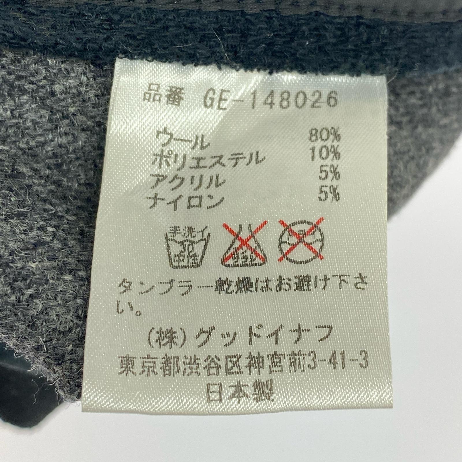 キャップ G FELT WOOL BOBCAP グレー