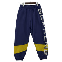パンツ Supreme 25SS Paneled Sweatpant Washed S ネイビー×イエロー S