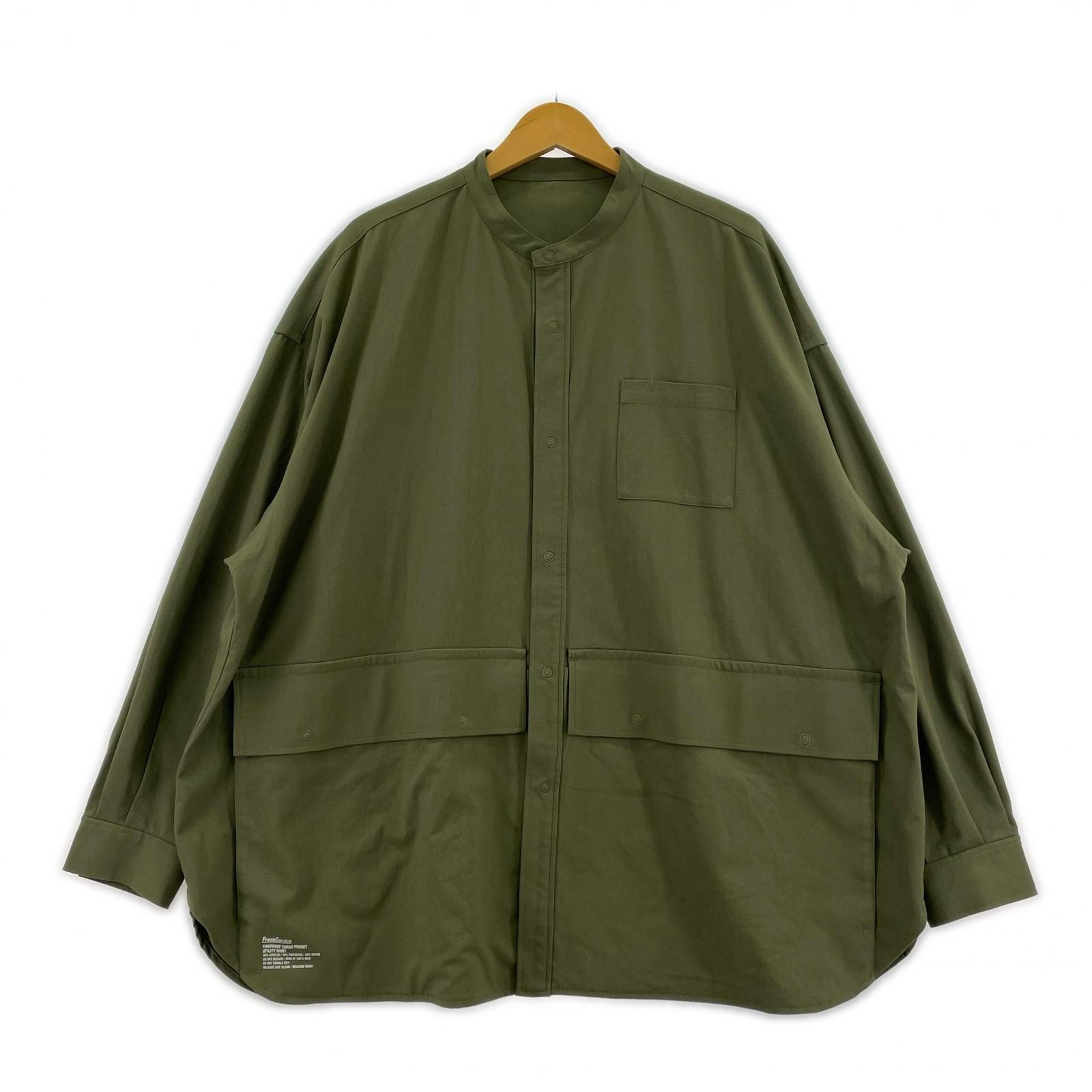 ジャケット FIREPROOF CARGO POCKET UTILITY SHIRT カーキ