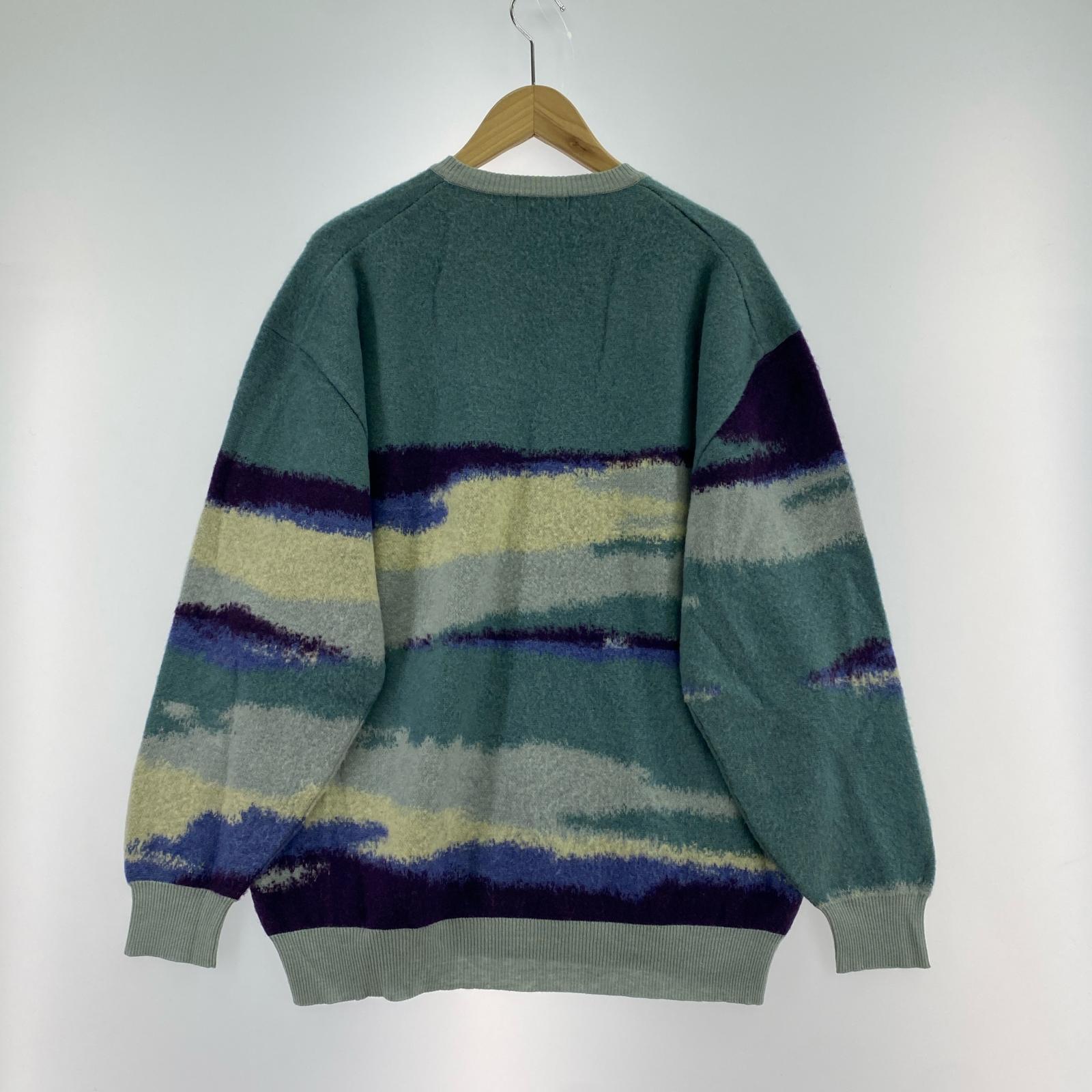 ニット Jacquard Crew Neck Knit (2) 2 グリーン