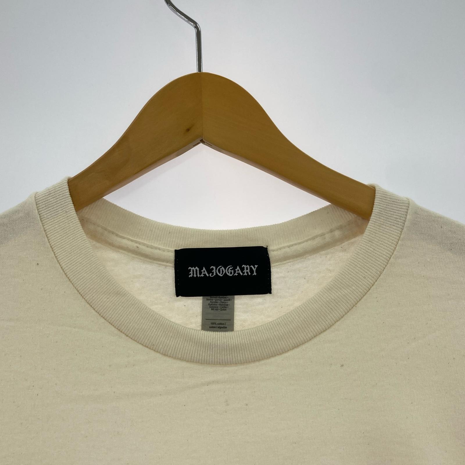 半袖Tシャツ majogary Fuckyou Angel Tee XL アイボリー