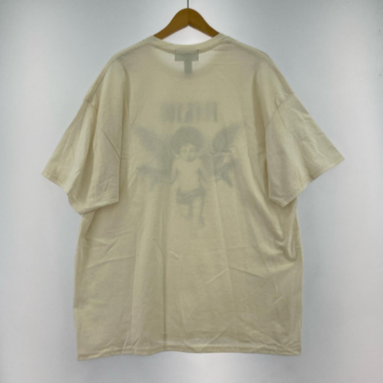 半袖Tシャツ majogary Fuckyou Angel Tee XL アイボリー