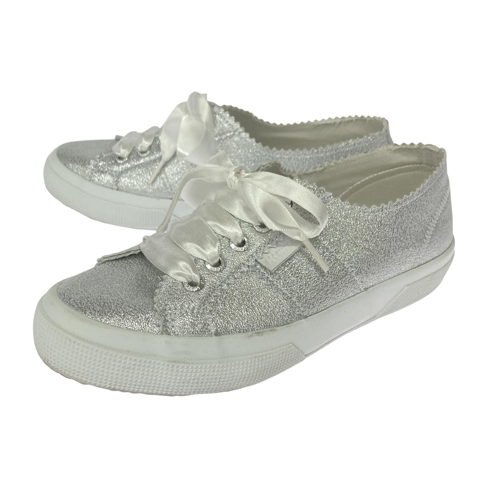 スニーカー PELLICO×SUPERGA/SLV/24.63cm シルバー