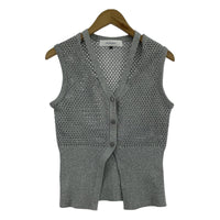 カーディガン Lame Transfomer Knit/SLV 36 シルバー