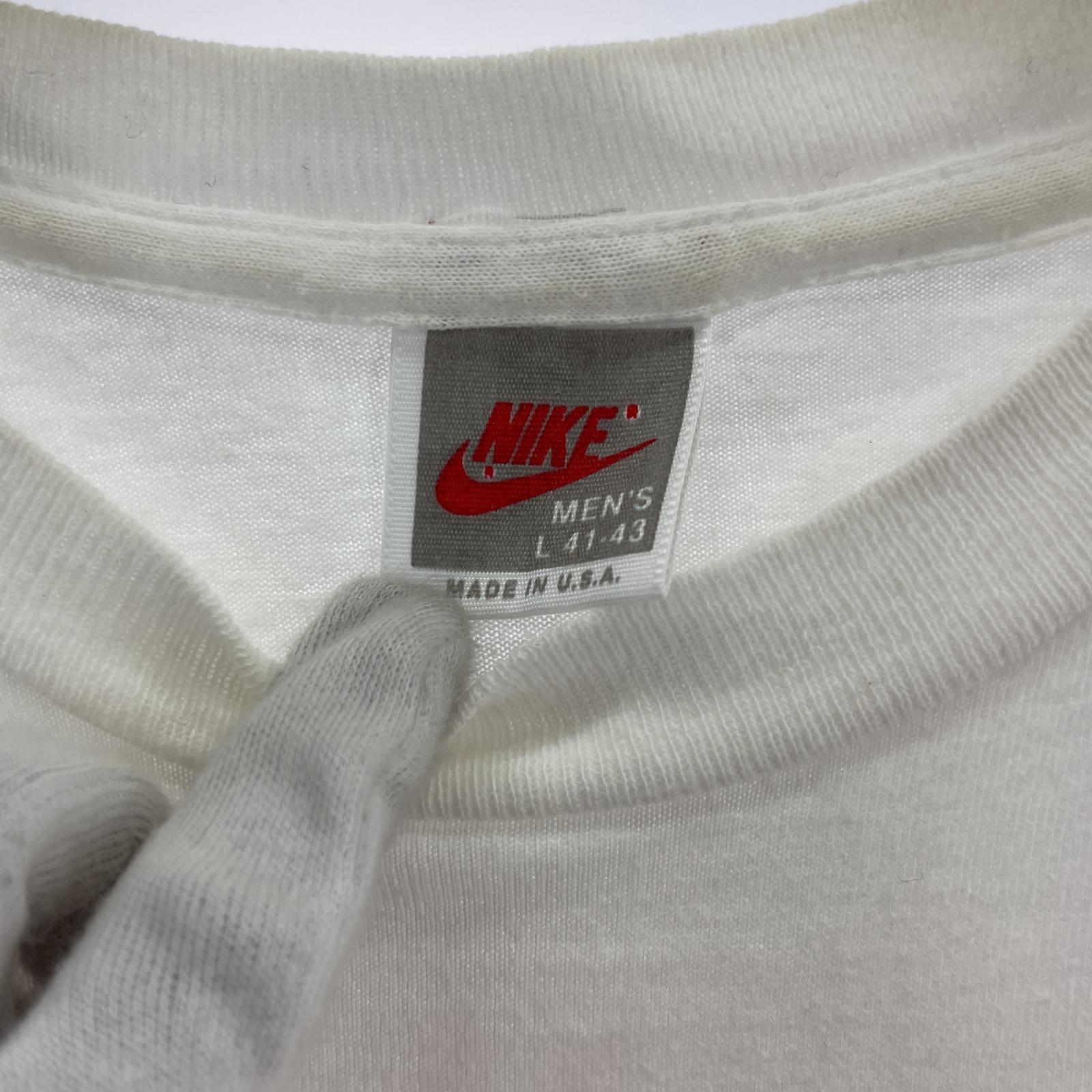 半袖Tシャツ 1989年 USA製 S/SプリントTEE L ホワイト