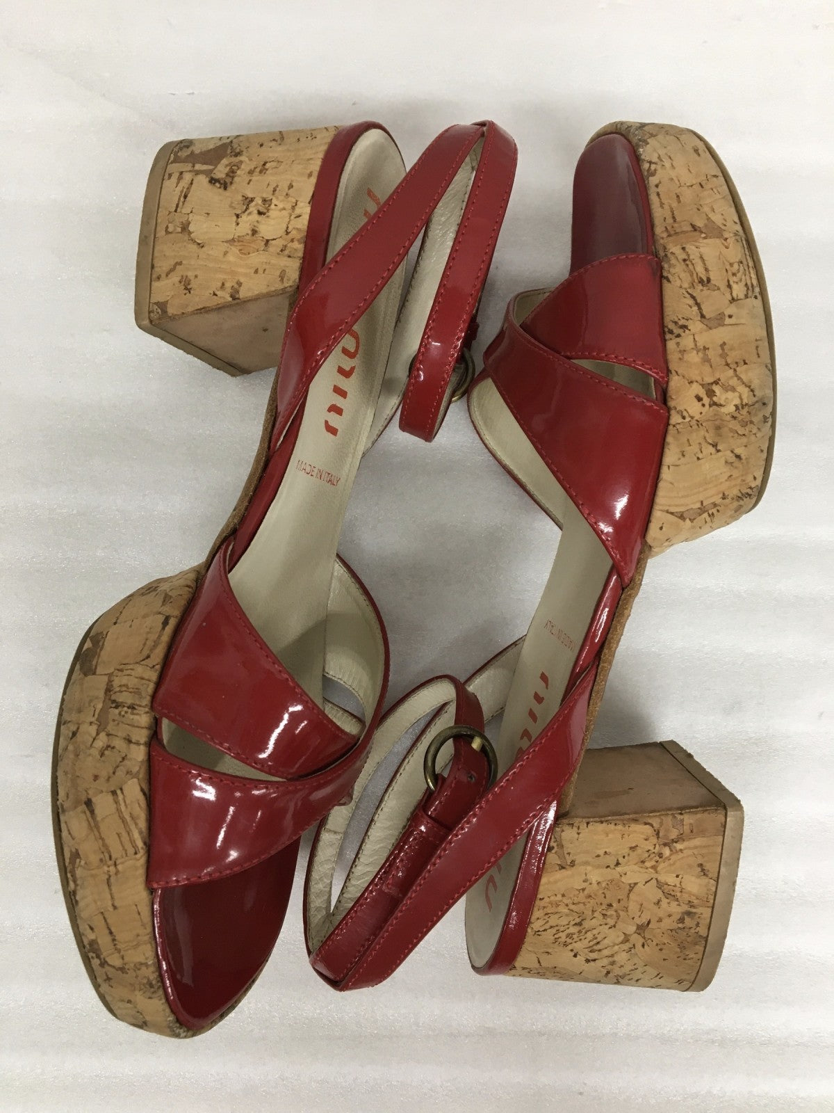 Miu Miu サンダル (36) 赤