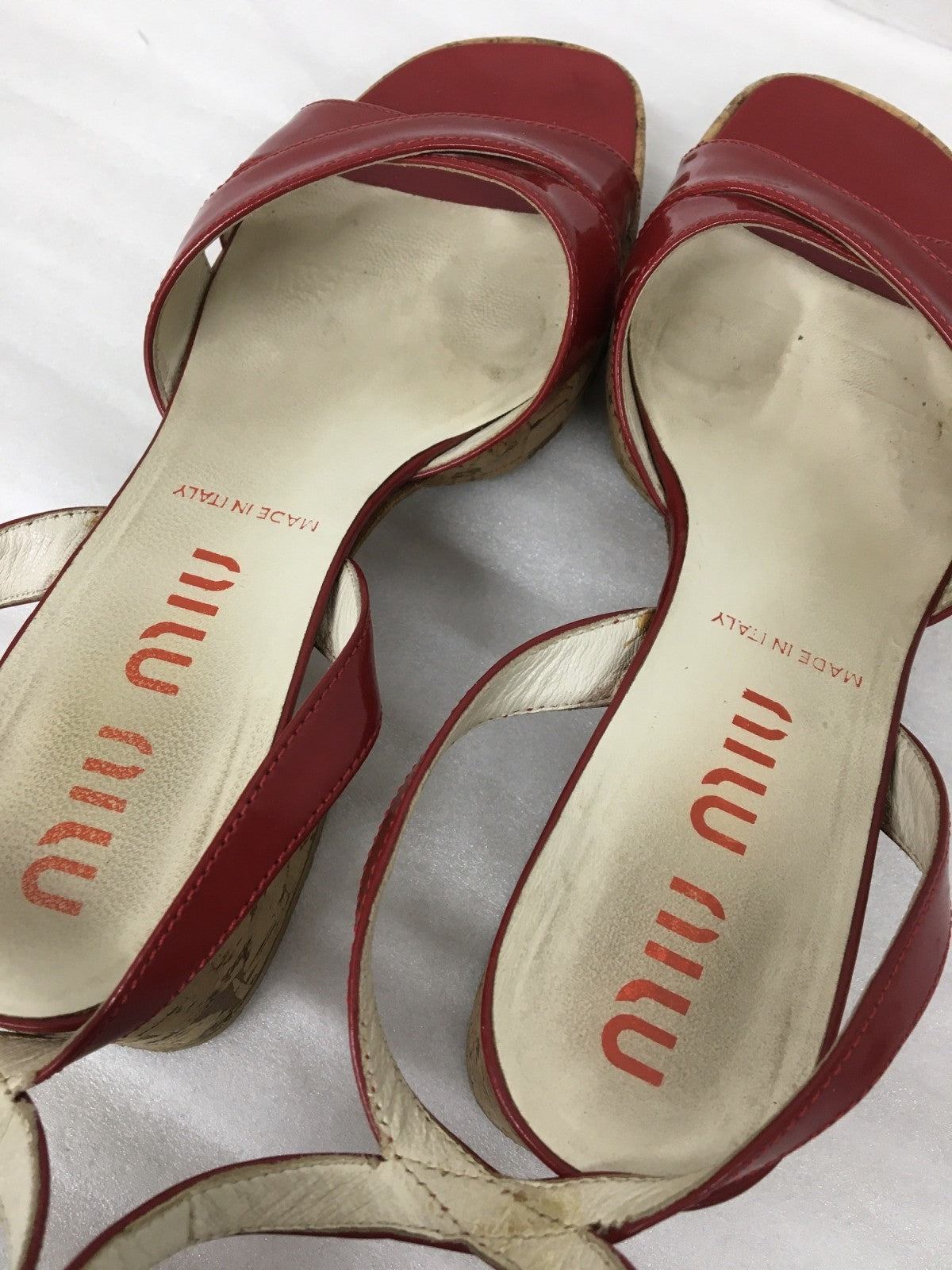 Miu Miu サンダル (36) 赤