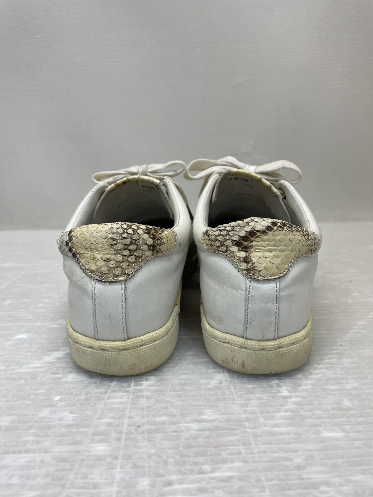スニーカー VISVIM FOLEY-FOLK WHITE PATTERN スニーカー W7 ホワイト