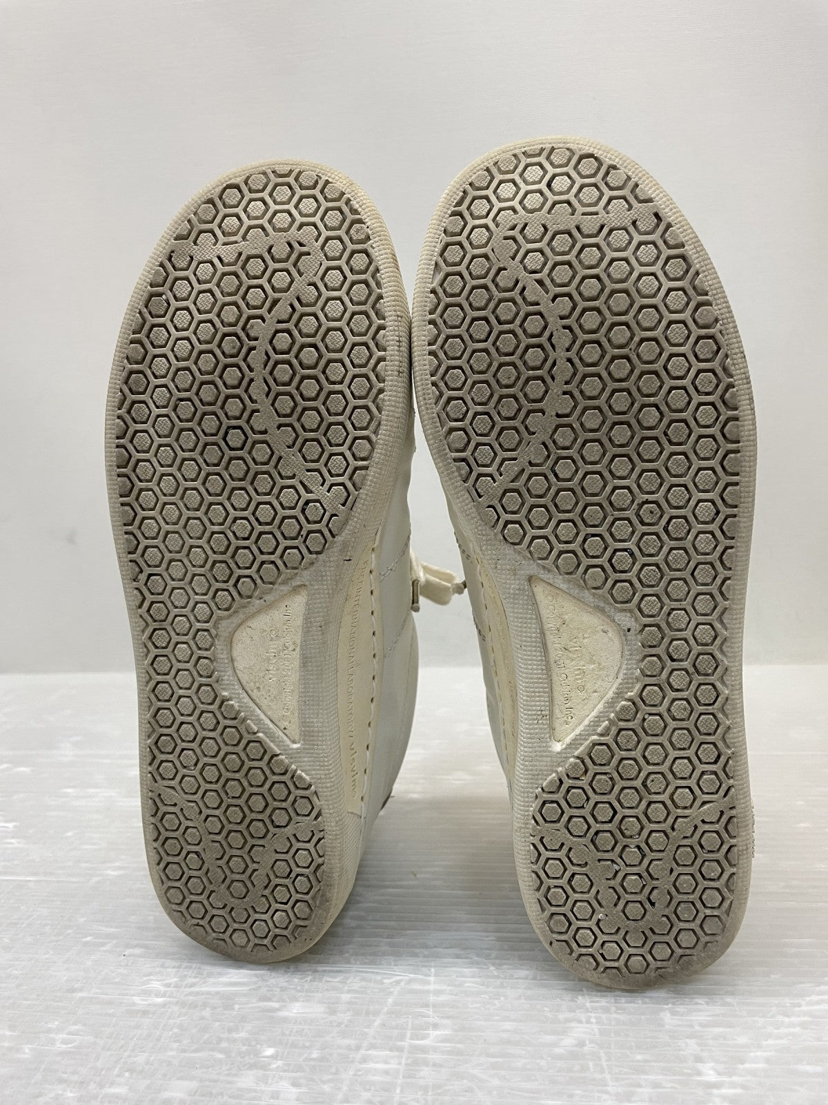 スニーカー VISVIM FOLEY-FOLK WHITE PATTERN スニーカー W7 ホワイト