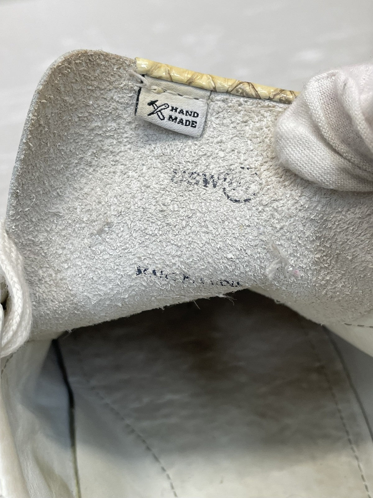 スニーカー VISVIM FOLEY-FOLK WHITE PATTERN スニーカー W7 ホワイト
