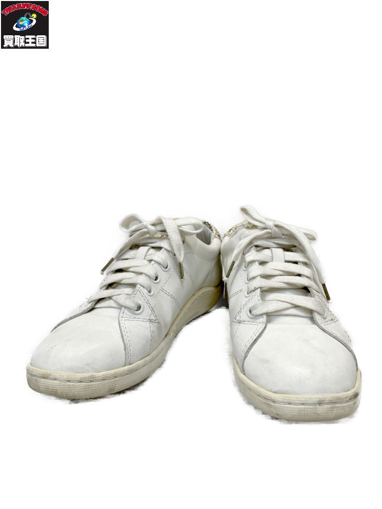 スニーカー VISVIM FOLEY-FOLK WHITE PATTERN スニーカー W7 ホワイト