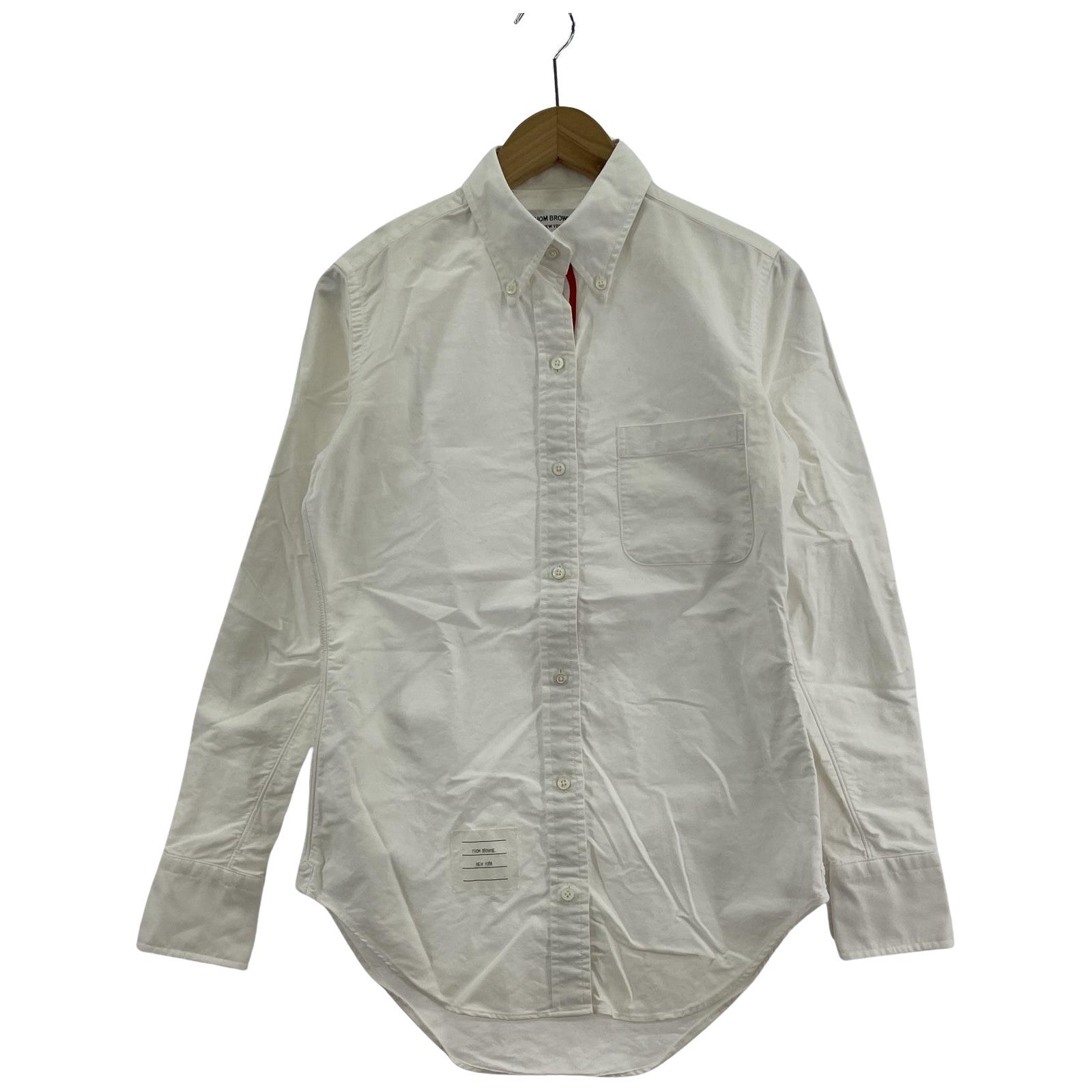 長袖シャツ THOM BROWNE オックスシャツ 1 ホワイト 1 ホワイト